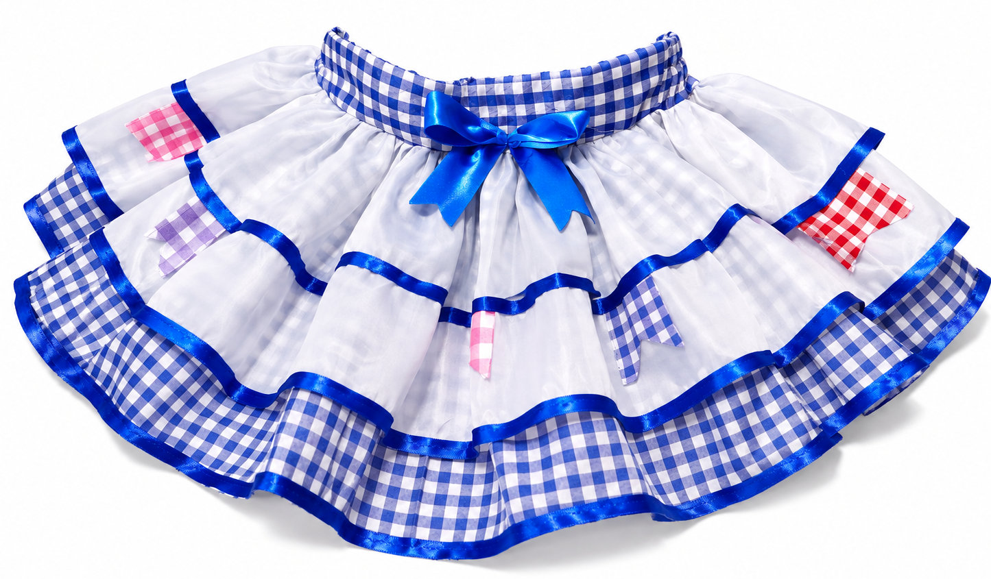 saia caipira para meninas - Imagem 3